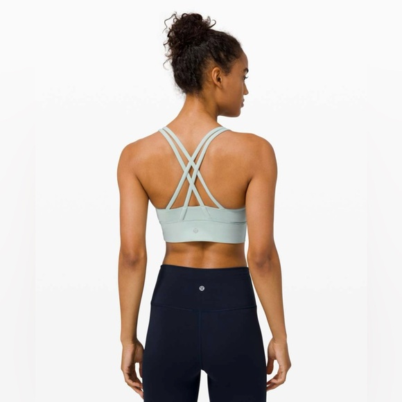 Lululemon Energy Bra Long Line *Medium Support, B–D Cup in Hazy Jade - Picture 6 of 12